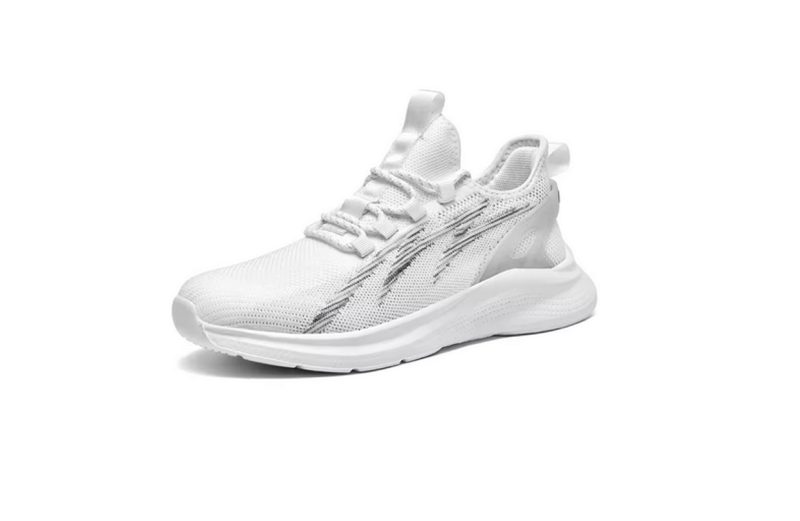 GymFreak Athletic White Sneaker