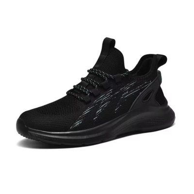 GymFreak Athletic Black Sneaker