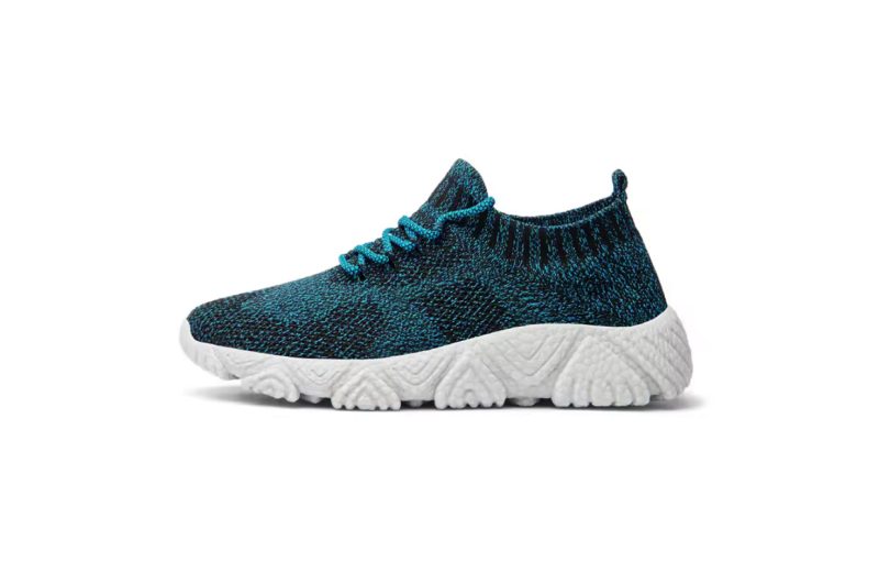 GymFreak FlyKnit Blue Mesh Sneaker
