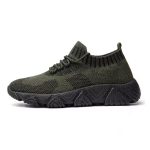 GymFreak FlyKnit Green Mesh Sneaker