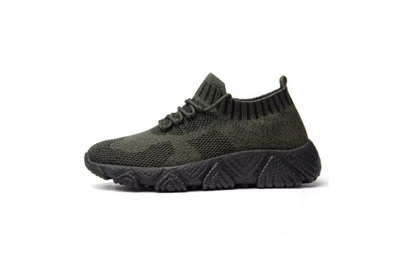 GymFreak FlyKnit Green Mesh Sneaker