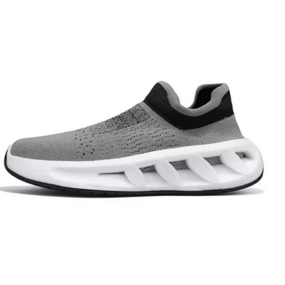 GymFreak Flying Light Grey Mesh Sneaker